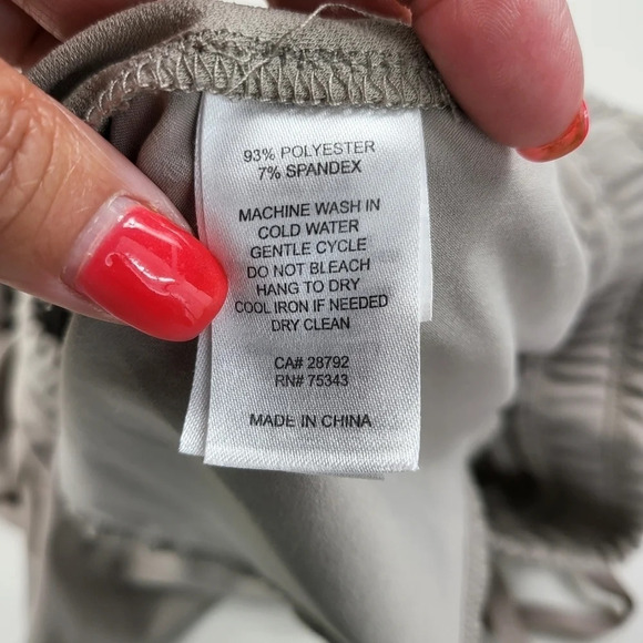 JOIE Tapered Pull on pants Size XS Drawstring Comfy Stretch Polyester Pants - Picture 9 of 13